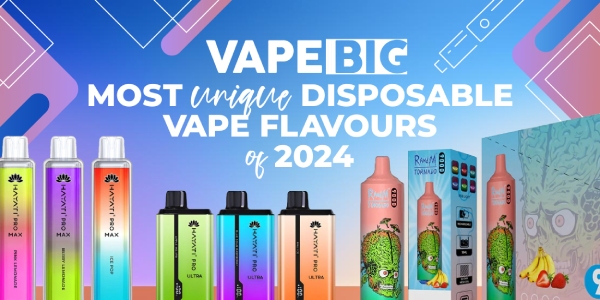 Most Unique Disposable Vape Flavours of 2024